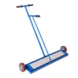 Balai magnétique robuste de 36 pouces, balayeuse magnétique industrielle avec levier de déverrouillage, outil de ramassage magnétique puissant pour la récupération de métaux - Product Image 1