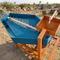 Equipo de Lavado de Oro a Pequeña Escala, Mesa Vibratoria Mini Gemini de 45-80 kg/h con Alta Recuperación (90-98%), Certificación CE