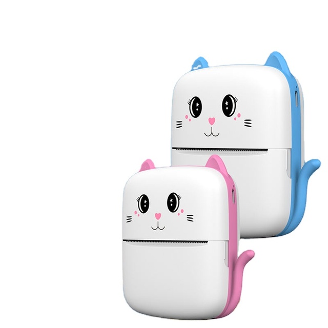 Portable Wireless Mini Handheld Label Thermal Printer Pocket Mini Thermal Printer