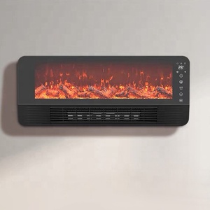 <strong>Electric</strong> Ceramic PTC <strong>Heater</strong> with Fireplace Tower <strong>Heaters</strong> Digital Space <strong>Heater</strong> Realistic 3D Flame <strong>Timer</strong> Remote Control - Product Image 5