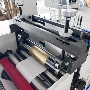 Máquina troqueladora rotativa de carrete de etiquetas adhesivas de uso comercial, con rodillo magnético y piel de cuchillo, pantalla táctil, 2 uds. - Product Image 4