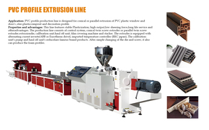 Usada de segunda mano de baja inversión que hace la máquina de madera de plástico PVC XPS máquina de extrusión línea de producción para el plástico - Product Image 2