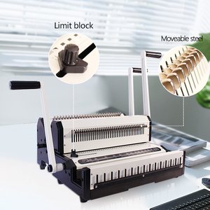 SONTO WW2500A haute qualité 3 en 1 Machine à relier multi-fonctionnelle à Double fil O 2 en 1 pour le bureau - Product Image 4