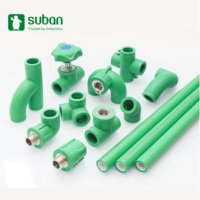 Tuyaux et raccords PPR Nano haute pression Suban pour l'alimentation en eau des salles de bain, conformes aux normes allemandes, tubes souples en plastique à souder