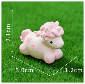 Personalizado mini kawaii lindo DIY <span class=keywords><strong>bomba</strong></span> de baño rosa Arco Iris resina unicornio juguete niños educativos pequeña figurita fabricante - Product Image 2