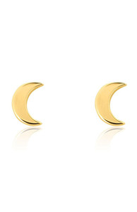 <span class=keywords><strong>Orecchini</strong></span> a luna crescente lucidi in nichel-free, stile coreano, personalizzati, color <span class=keywords><strong>oro</strong></span>, mini <span class=keywords><strong>orecchini</strong></span> a luna per donna - Product Image 2