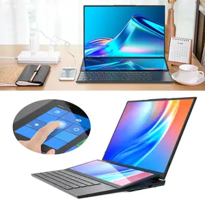 Portátil OEM <span class=keywords><strong>de</strong></span> Doble Pantalla <span class=keywords><strong>de</strong></span> 16+14 Pulgadas con Pantalla Táctil, Mejor Compra, Portátiles Core I7 en Oferta para Reuniones <span class=keywords><strong>de</strong></span> Empresa - Product Image 3