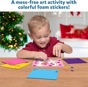 Tự làm bọt nghệ thuật và thủ công Kit cho trẻ em, EVA bọt dán cho bé trai bé gái Tuổi 3 +, dưới đại dương động vật quà tặng sinh nhật Du Lịch Đồ chơi - Product Image 4