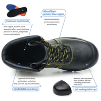 Chaussures de sécurité personnalisées pour hommes Umburlly Offre Spéciale avec bout en acier, chaussures de travail respirantes pour hommes authentiques