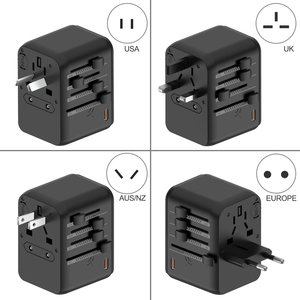 Du lịch <span class=keywords><strong>Adapter</strong></span>, trên toàn thế giới tất cả trong một phổ travel <span class=keywords><strong>adapter</strong></span> AC <span class=keywords><strong>Power</strong></span> cắm <span class=keywords><strong>Adapter</strong></span> tường sạc với 2 <span class=keywords><strong>USB</strong></span>-C và <span class=keywords><strong>USB</strong></span>-A - Product Image 5