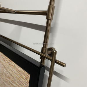 <span class=keywords><strong>Peinture</strong></span> décorative minimaliste moderne, modèle de poteau en métal, <span class=keywords><strong>peinture</strong></span> murale abstraite tridimensionnelle, villa, hôtel, <span class=keywords><strong>peinture</strong></span> murale suspendue - Product Image 4