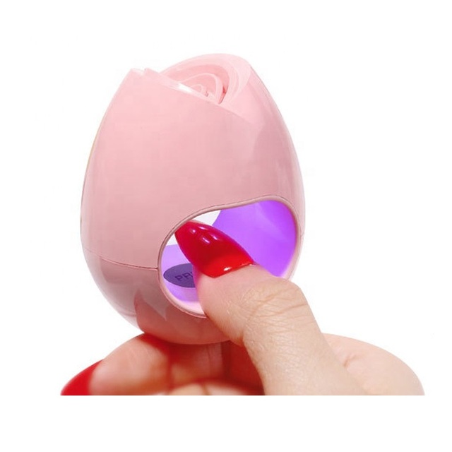 New Design 16W Mini Gel Nails Polish Quick-Drying Portable USB Nail Dryers UV LED Nail Curing Lamp for Single Finger