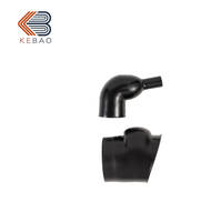Manchon thermorétractable équivalent Série 222D en élastomère modifié -25, formes moulées sous angle droit pour faisceaux de câbles