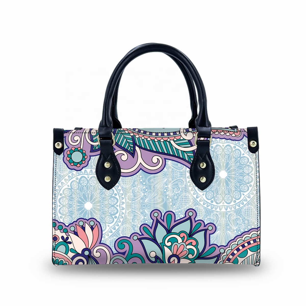New Trendy Design Women'S Handbags Anti-theft Buckle Color