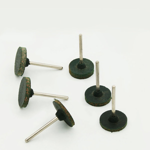 Cabezales de molienda de goma de vástago de 3mm, punta de pulido en forma de <span class=keywords><strong>T</strong></span>, diámetro de la rueda de pulido de 20/25mm para herramientas rotativas de pulido de madera y Metal - Product Image 6