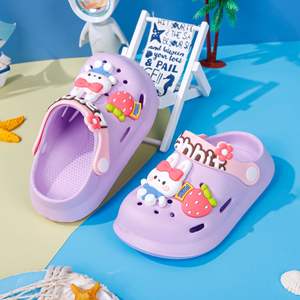 <span class=keywords><strong>Sandalias</strong></span> Infantiles <span class=keywords><strong>de</strong></span> Verano con Punta Cerrada, Antideslizantes, con Dibujos Animados <span class=keywords><strong>de</strong></span> Conejo y Oso, <span class=keywords><strong>para</strong></span> Niñas y Niños, <span class=keywords><strong>para</strong></span> el Hogar y el <span class=keywords><strong>Baño</strong></span>, con Suela Suave - Product Image 3