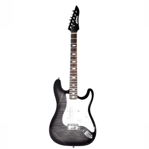 Guitarra Eléctrica Eastern Music Hardluck Kings Ultra Rare de 18 Piezas con Acabado Gris Brillante y Estuche Rígido - Product Image 1