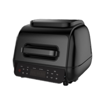 Four électrique sans fumée 6L 220v pour intérieur, barbecue sans fumée, grill, friteuse à air