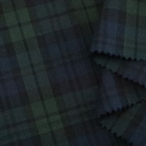 Tela de tartán tejida teñida con hilo de algodón de 140gsm para niños y niñas, ropa para niños, camisas para hombres y mujeres, pantalones de vestir - Product Image 2