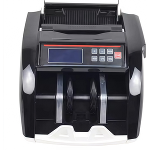 Contador de dinero profesional 5800D 2025 con pantalla LCD UV MG IR Cuenta de alta velocidad para <span class=keywords><strong>USD</strong></span> <span class=keywords><strong>EUR</strong></span> IQD TRY Financial - Product Image 1