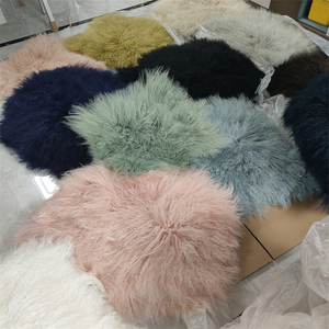 Échantillons gratuits de fourrure animale, tailles et couleurs variées, livraison rapide, coussin en fourrure de lapin pour salon - Product Image 6