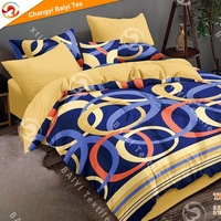 Draps de lit 3 places, 2 draps, 4 taies d'oreiller, drap de lit en 3 places, couverture de lit en polyester microfibre, ensembles de draps et taies d'oreiller