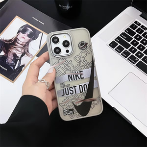 เคสโทรศัพท์กันกระแทกสัมผัสนุ่มแบบด้านสไตล์ EU US Swoosh สำหรับ <span class=keywords><strong>iPhone</strong></span> รุ่นพรีเมียม แฟชั่นสำหรับผู้ชาย - Product Image 4