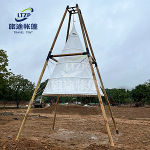 Carpa de Camping LTZP para 6-8 Personas, con Refuerzo Diagonal, Tela Oxford, Resistente al Viento, para las Cuatro Estaciones - Product Image 2
