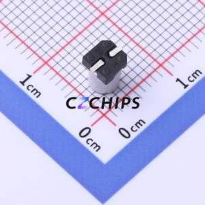 Condensateur électrolytique en aluminium SMD CS1V100M-CRC54, SMD, D4xL5.4mm 10uF 20% 35V 14mA-120Hz - Product Image 2