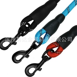 Mousqueton rotatif Eda en acier inoxydable noir 65mm 70mm 73mm 80mm 90mm 105mm 115mm pour laisse de chien - Product Image 4