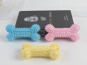 Jouets pour animaux de compagnie en TPR à nœuds, durables, écologiques, interactifs et mignons, vendus en gros. - Product Image 5