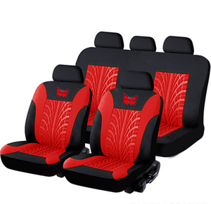 Housses de siège de <span class=keywords><strong>voiture</strong></span> Impression de <span class=keywords><strong>papillon</strong></span> Motif de pneu Gaufrage Reniflard Ensemble complet Housse de coussin de <span class=keywords><strong>voiture</strong></span> Accessoires Housses intérieures - Product Image 3