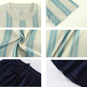 Maillot de football personnalisé avec logo pour entraînement, matchs, tenue d'équipe, sports de plein air, voyage, fitness et <span class=keywords><strong>aventure</strong></span> - Product Image 6