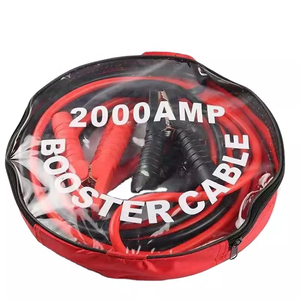 Cables <span class=keywords><strong>de</strong></span> Arranque <span class=keywords><strong>de</strong></span> Emergencia para Coche, 2000 AMP, 3m, Aleación <span class=keywords><strong>de</strong></span> Aluminio, Rojo y Negro, ¡Gran Oferta! - Product Image 1