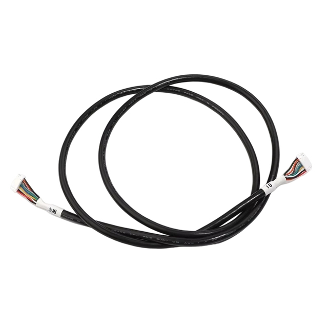 XIONGWEI XW-1006 GH1.2 10P PVC IP67 Rated 12V/24V Wire Harness Data Cable 1000MM Length for New Energy Automatic Production