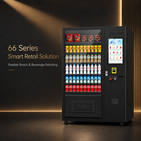 Distributeur automatique de snacks et de boissons BANDENG 6610 22T pour projets de vente au détail, configuration optimisée avec jusqu'à 75 % d'économies sur les frais de livraison