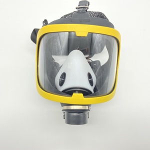 OEM FF4001 masker <span class=keywords><strong>Gas</strong></span> wajah penuh <span class=keywords><strong>Respirator</strong></span> radiasi nuklir digunakan dengan pemurni udara bertenaga listrik portabel - Product Image 6