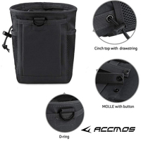 Sac de rangement tactique imperméable multicolore pour le tir à l'arc, la chasse et la pratique de tir en plein air
