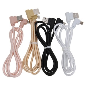 3M Micro USB Kabel Schnell ladung 90 Grad Micro Braided Data Sync Ladekabel Kabel für Xiaomi <span class=keywords><strong>Samsung</strong></span> Android Smartphone - Product Image 6