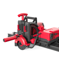 Machine de découpe de granit avec rail de guidage, 3200mm, auto-propulsée, 45 degrés, professionnel