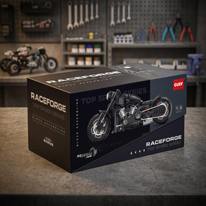 Ensemble de blocs de construction de moto GULY Raceforge Top Speed Series 1:5, modèle 60521 - Product Image 3