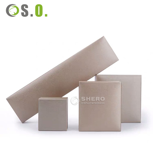 Caja de Joyería de Papel Imitación Cuero al por Mayor, Ligera, de Alta Calidad, Directo de Fábrica, para Exhibición y Protección de Joyas - Product Image 3