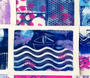 Plaque d'impression <span class=keywords><strong>gel</strong></span> réutilisable de 8x10 pouces pour art de presse Plaque d'impression <span class=keywords><strong>gel</strong></span> transparente pour <span class=keywords><strong>scrapbooking</strong></span>, artisanat et collage - Product Image 6