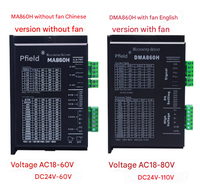 86 Kit Motor Stepper 4.5N/8.5N/12N/Driver Motor Stepper MA860 dengan kipas
