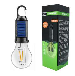 Luces Solares para Tienda <span class=keywords><strong>de</strong></span> Campaña <span class=keywords><strong>de</strong></span> Alta Calidad, Impermeables, Luces LED Colgantes para Acampar, Bombillas Solares para Jardín - Product Image 4