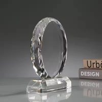 Trophées personnalisés en cristal K9, lettres commémoratives, trophées d'honneur simples, cadeaux en cristal d'excellence