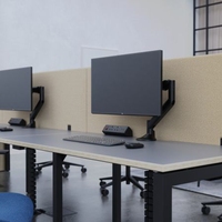 Paravent de bureau moderne en feutre PET, insonorisant, écologique, ignifuge, pour appartement et école