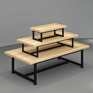 ชั้นวางสินค้าแบบตั้งพื้นโลหะทันสมัย ประกอบง่าย สำหรับซูเปอร์มาร์เก็ต ห้างสรรพสินค้า ชั้นวางผักผลไม้ ร้านค้าปลีก ลดราคาพิเศษ - Product Image 3