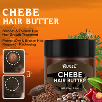 Extrait de Chebe de Haute Qualité 100% Pur, Poudre de Chebe Sûre pour la Croissance Capillaire et le Beurre