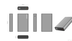 Polar Flash 130W chargeur Portable haute puissance 20000mAh <span class=keywords><strong>batterie</strong></span> <span class=keywords><strong>externe</strong></span> <span class=keywords><strong>pour</strong></span> <span class=keywords><strong>iPhone</strong></span> <span class=keywords><strong>iPad</strong></span> ordinateur portable Type haute capacité - Product Image 3